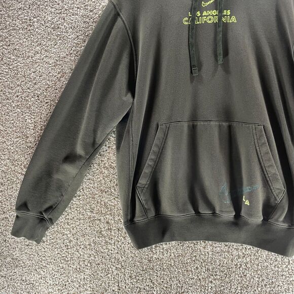 Nike Hoodie Sweatshirt Mens Small Gray Pullover LA California Los Angeles Adult - Picture 5 of 16
